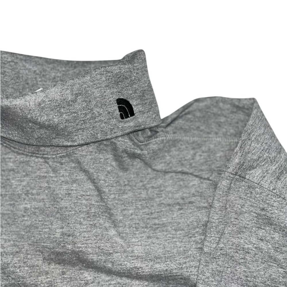 The North Face Gray Turtleneck Sweater Cozy Knit